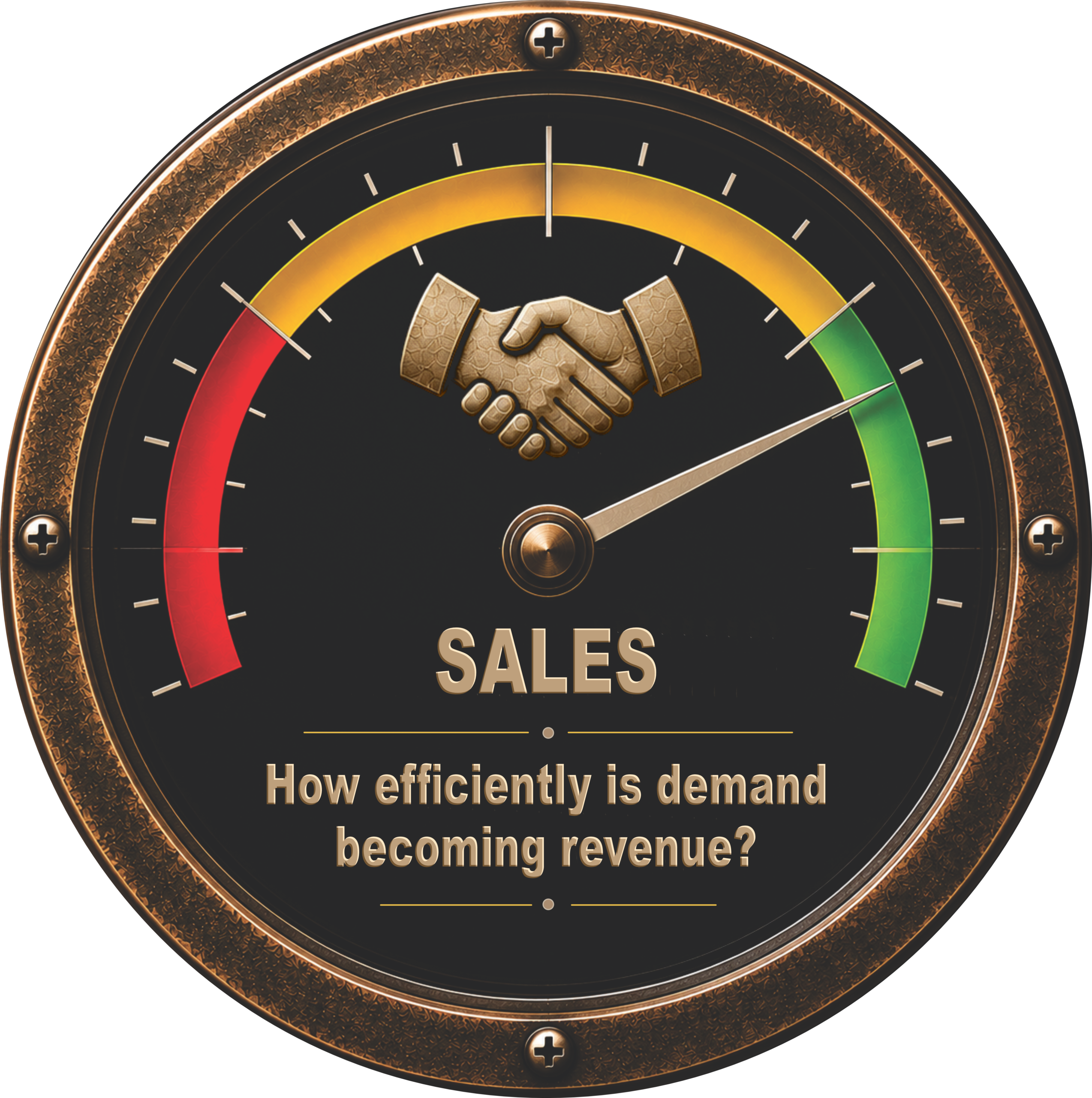 Sales gauge from the SBE Instrument Panel